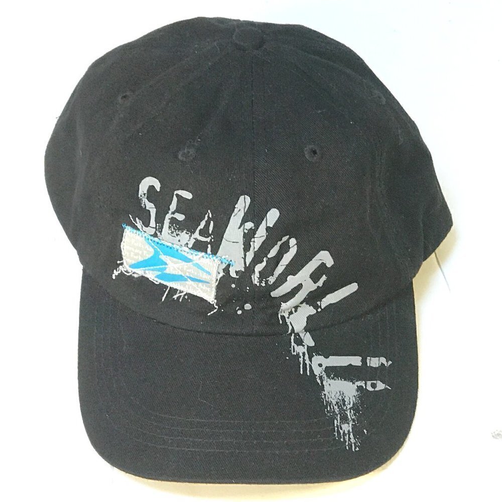 Vintage Sea World Skate Surf Beach Athletic Adjustable Hat Cap